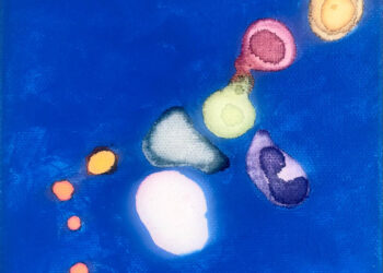 LISA BÖLL – bewerkte monoprints in Filmhuis Oosterbeek – 11-09-21 en 12-09-21