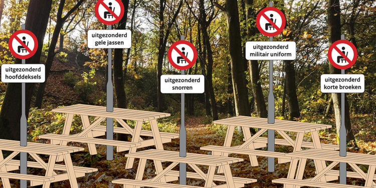 ARTBORNE 2022 – De Luchtbrug en 23 picknicktafels