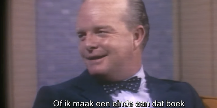 DE CAPOTE TAPES – Filmhuis Oosterbeek en Scarabee